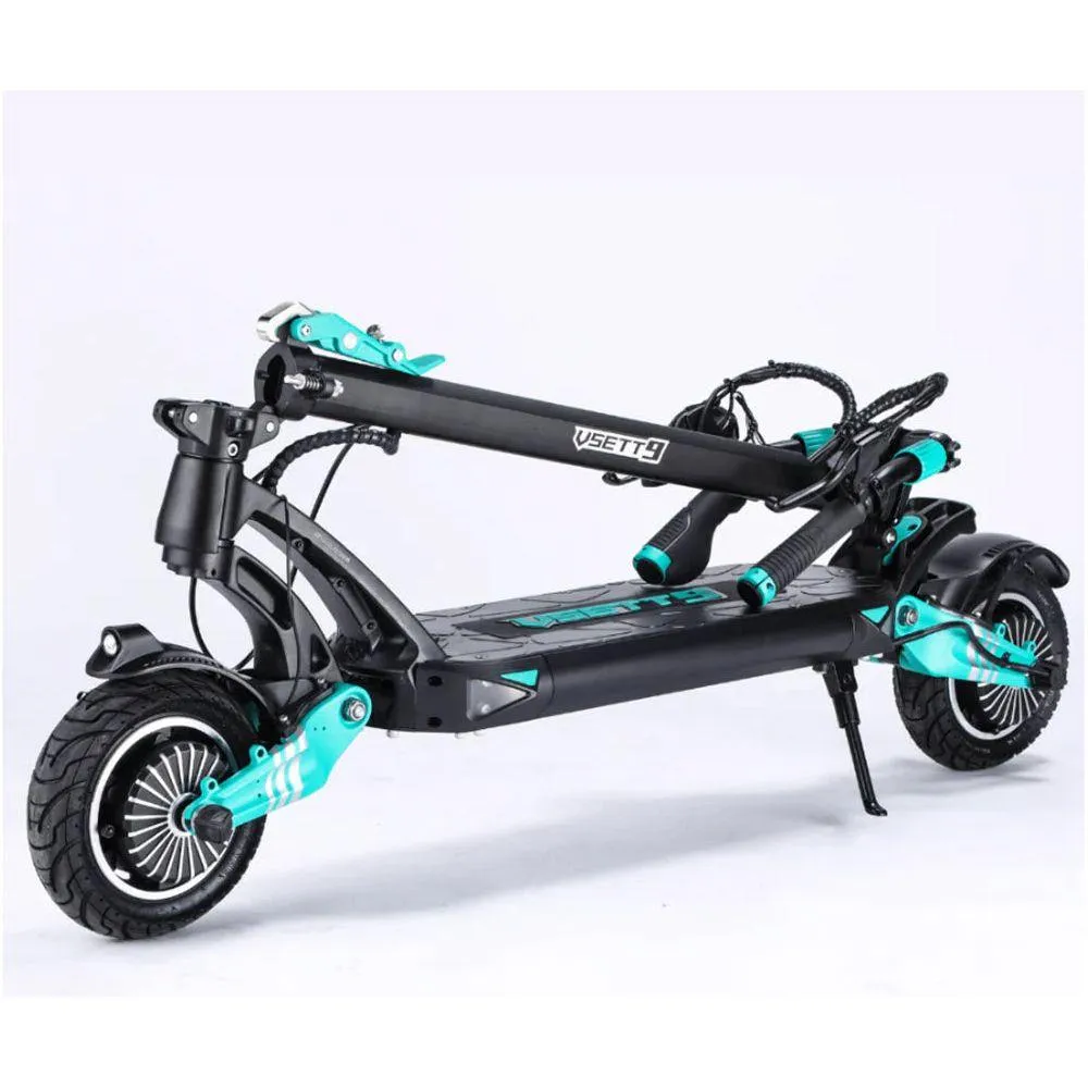 VSETT 9  Electric Scooter Dual 650 W motors up to 40-53 KM Dual Motor 6 Months Free Service